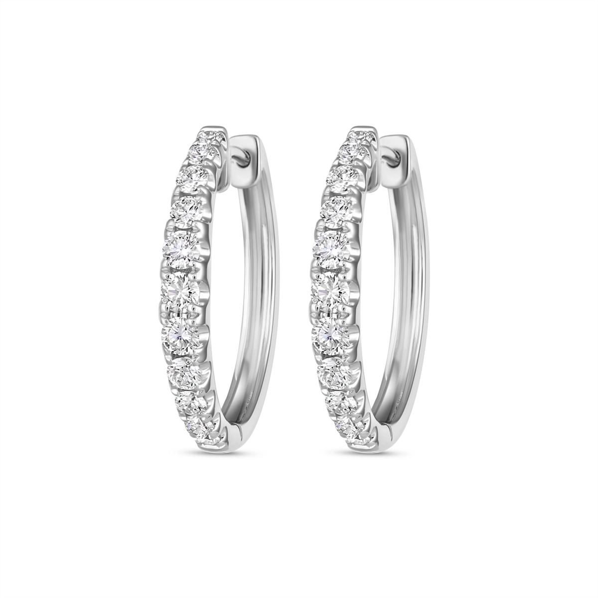 Earrings Earrings in White Gold containing Diamond 463486