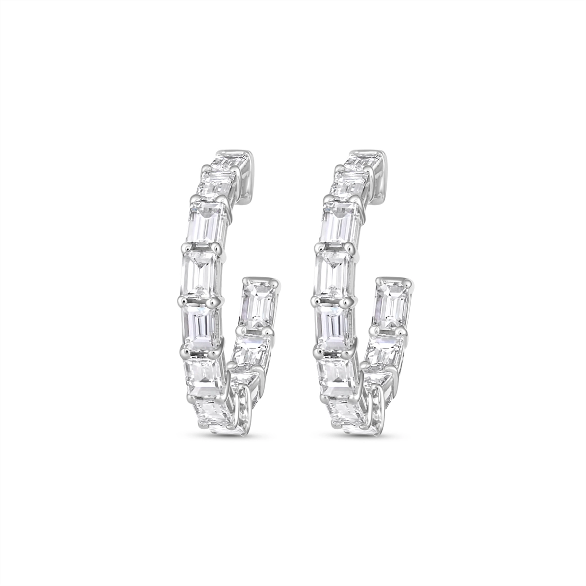 Earrings Earrings in White Gold containing Diamond 463488