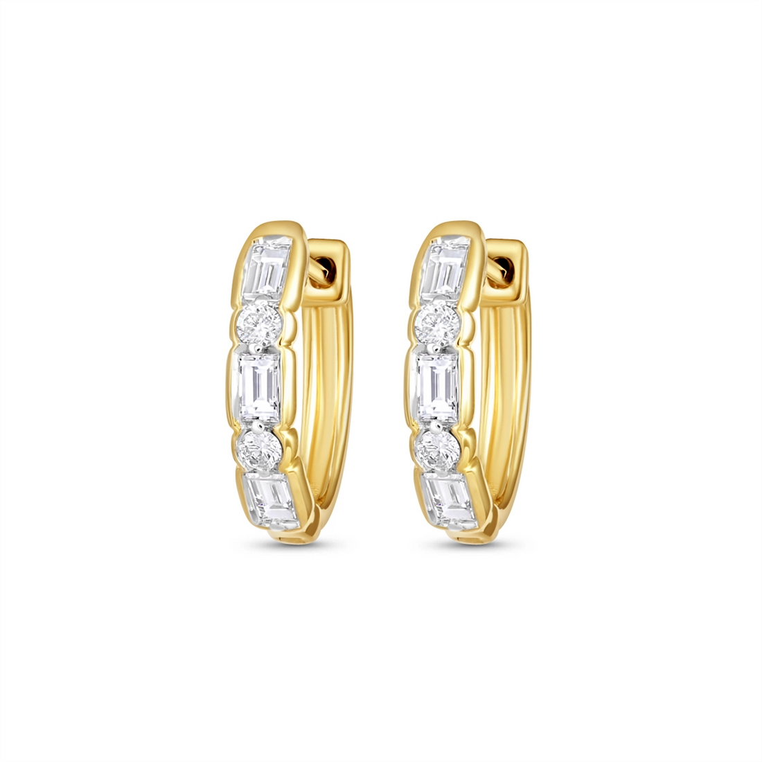 Earrings Earrings in Yellow Gold containing Diamond 463490