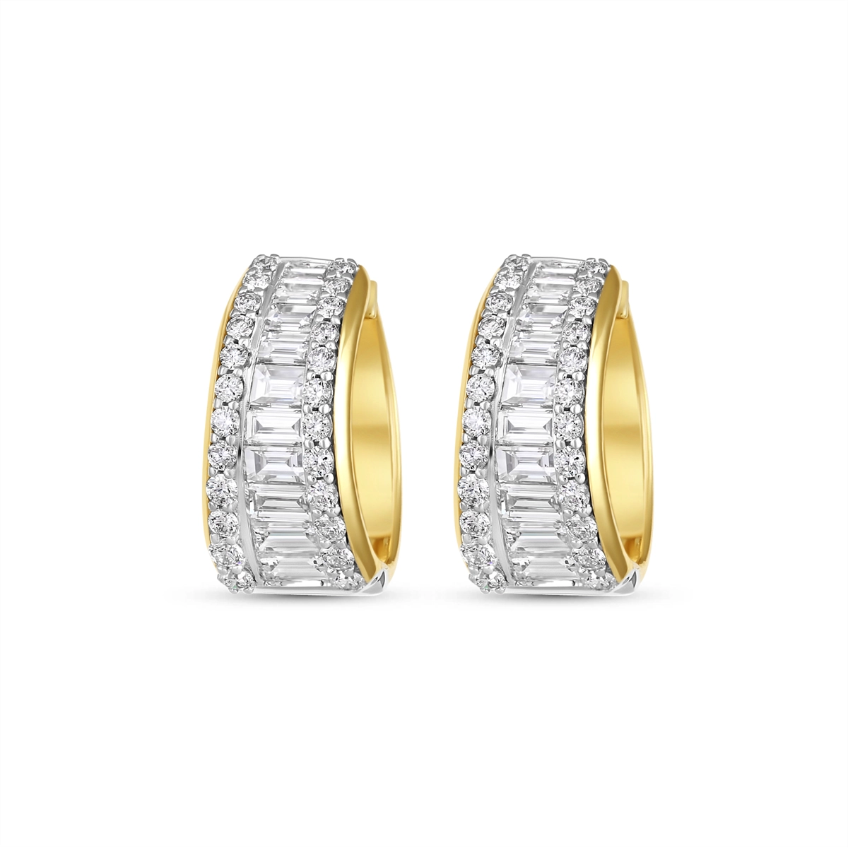 Earrings Earrings in Mixed Metals containing Diamond 463491