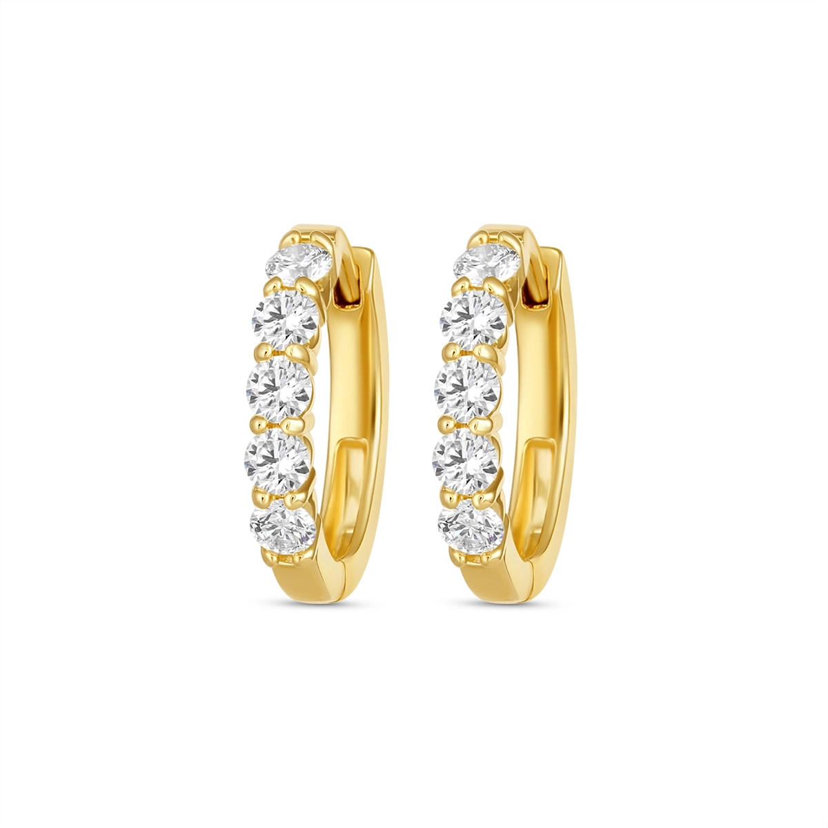 Earrings Earrings in Yellow Gold containing Diamond 463494