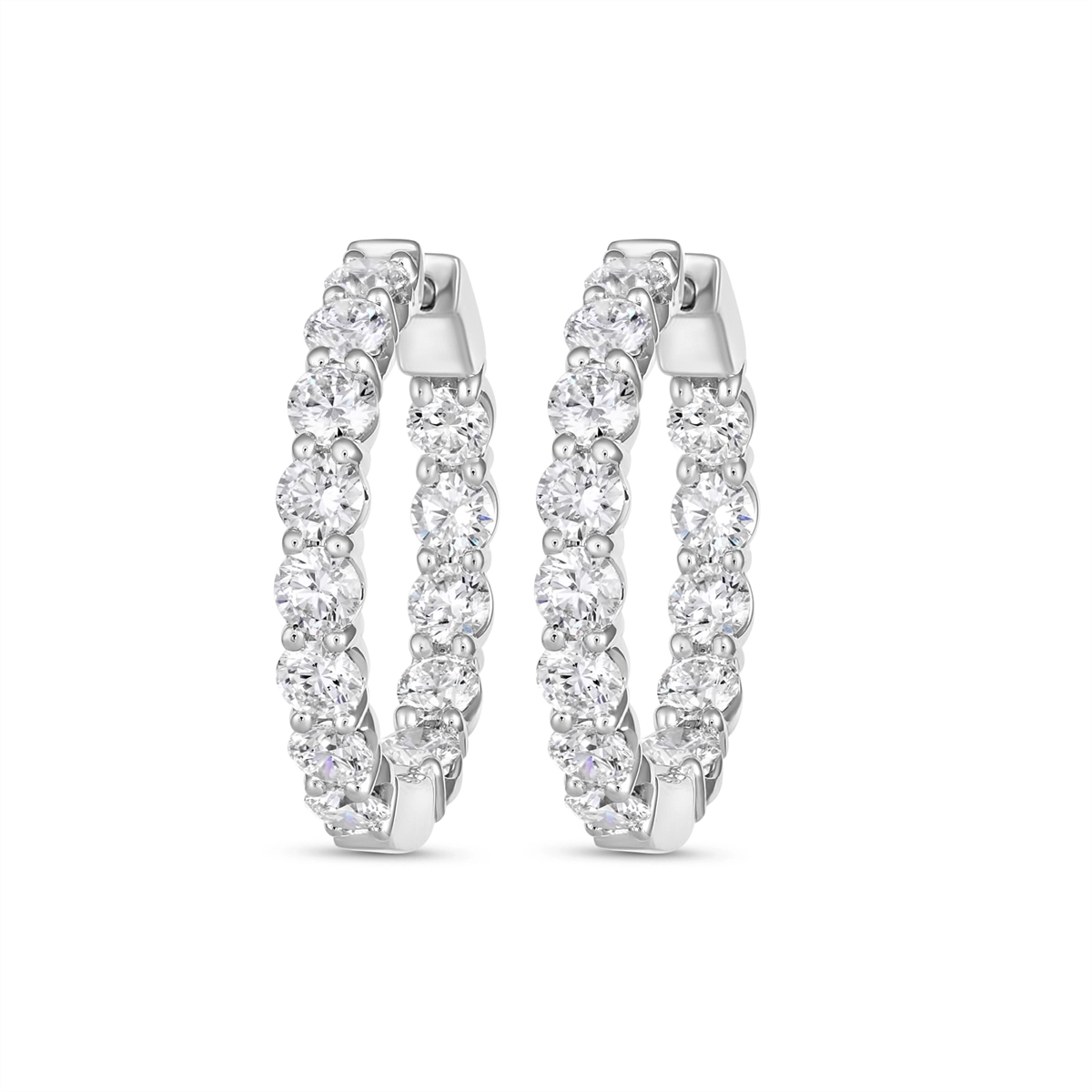 Earrings Earrings in White Gold containing Diamond 463495
