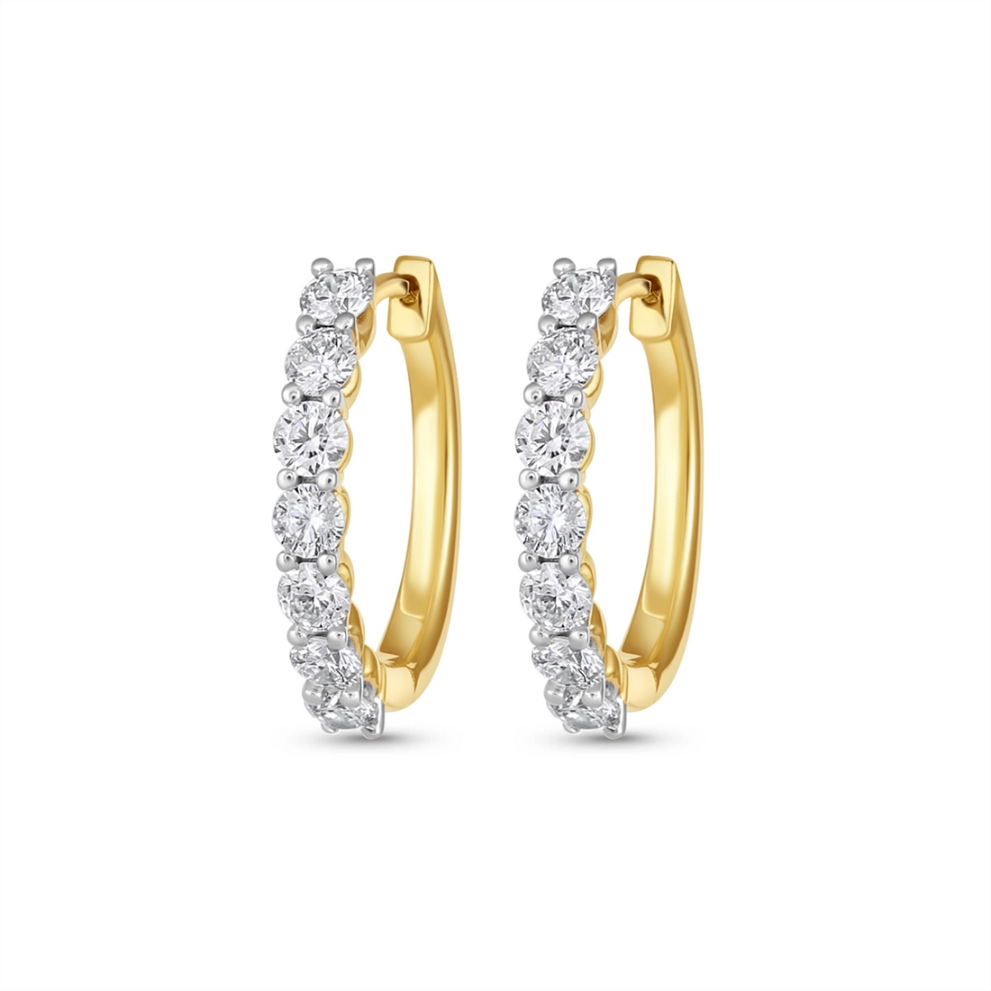 Earrings Earrings in Yellow Gold containing Diamond 463498
