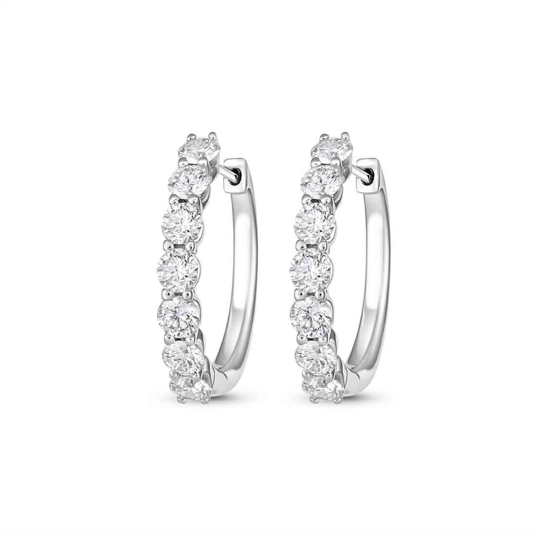 Earrings Earrings in White Gold containing Diamond 463499