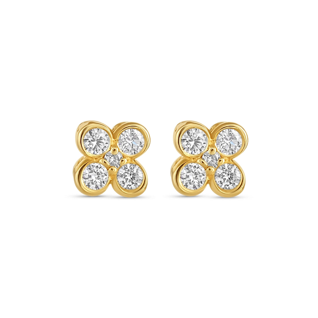 Earrings Earrings in Yellow Gold containing Diamond 463507