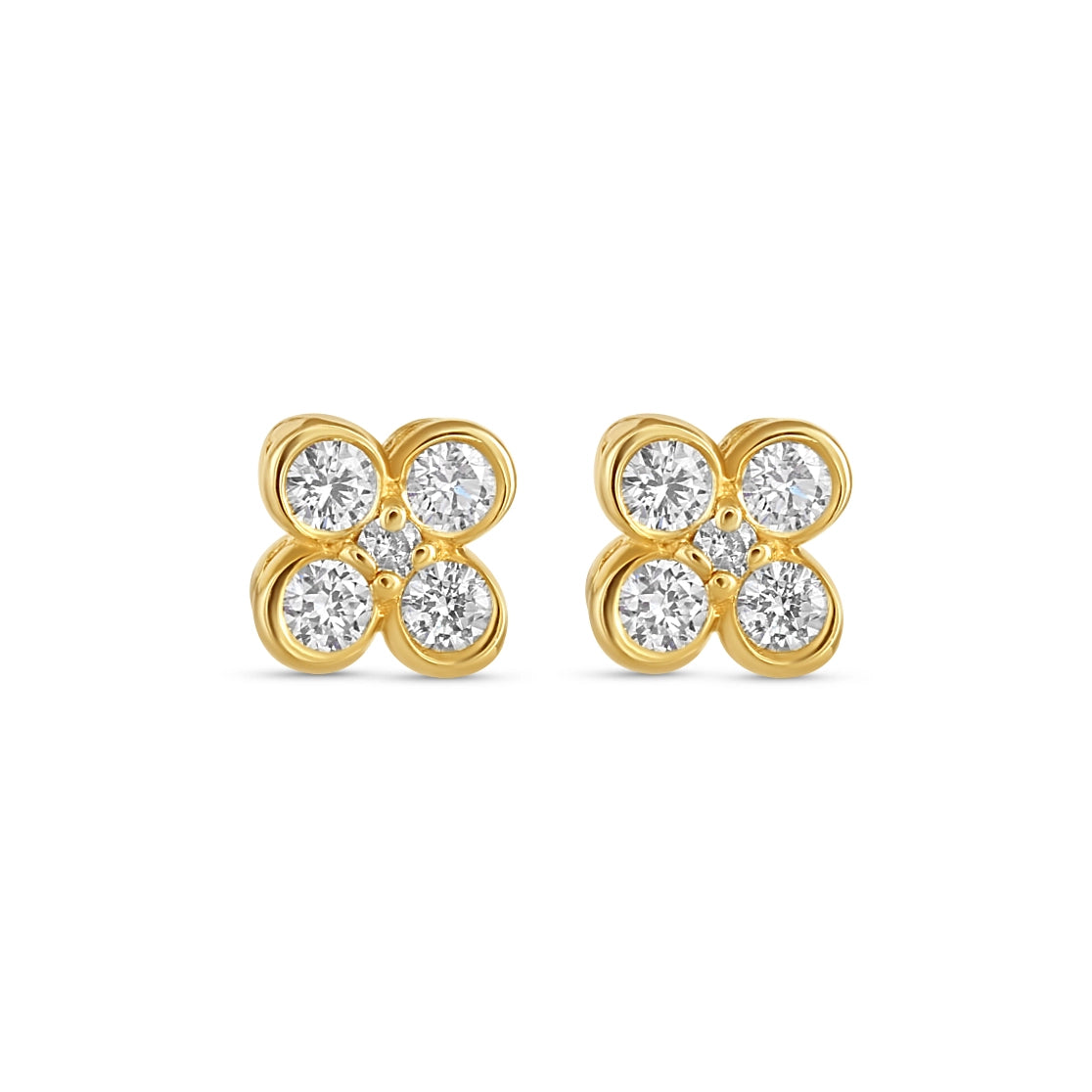 Earrings Earrings in Yellow Gold containing Diamond 463507