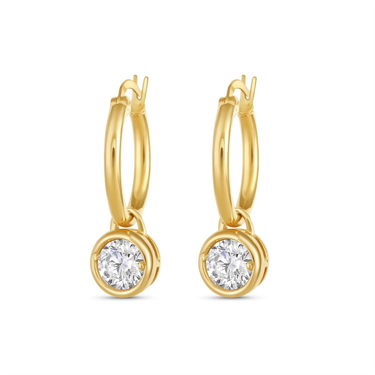 Earrings Earrings in Yellow Gold containing Diamond 463509