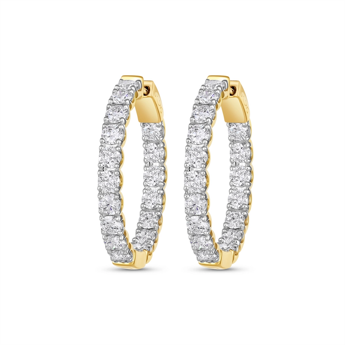 Earrings Earrings in Yellow Gold containing Diamond 463511