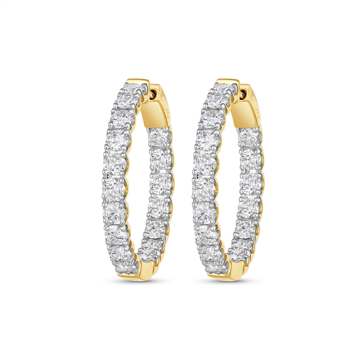 Earrings Earrings in Yellow Gold containing Diamond 463511