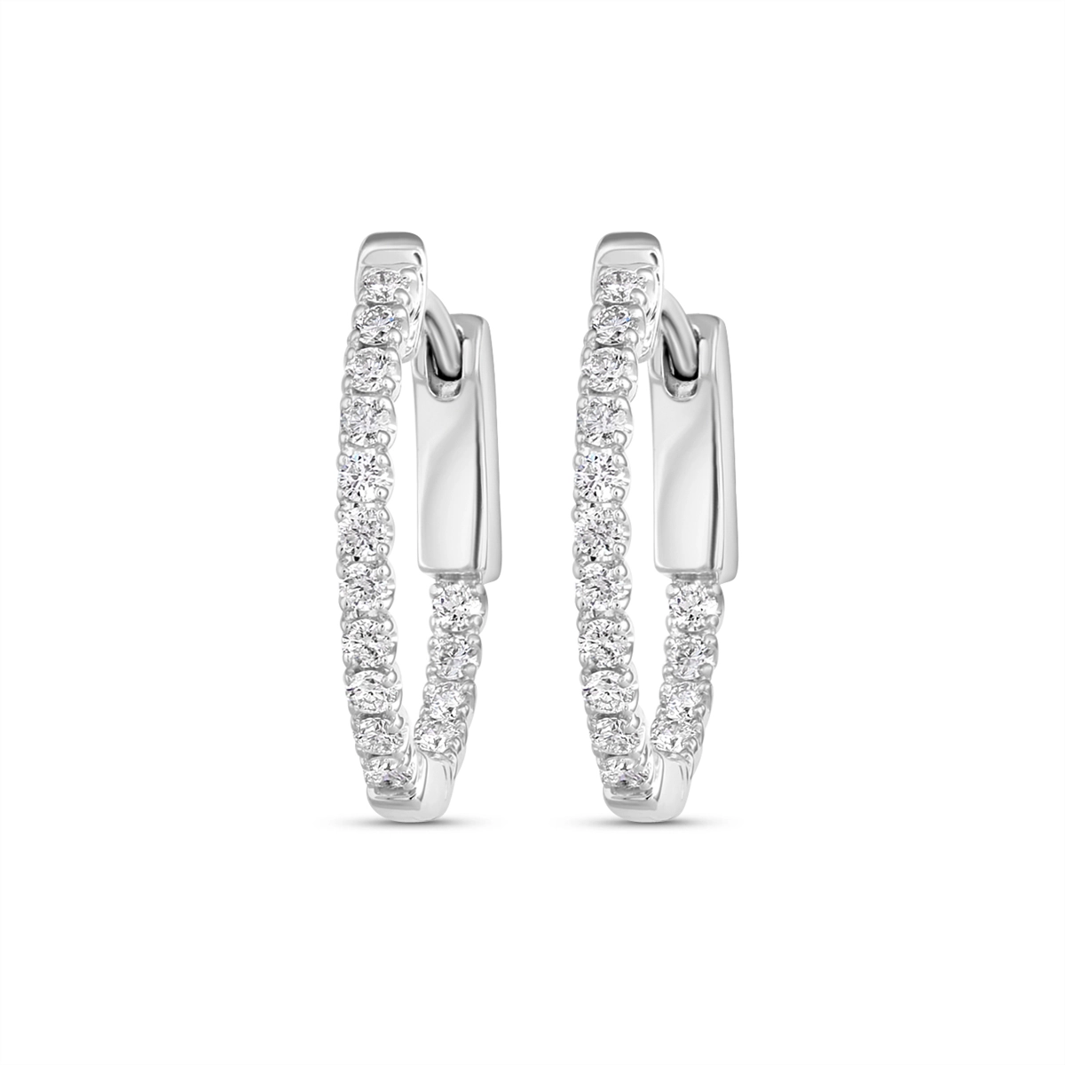 Earrings Earrings in White Gold containing Diamond 463512