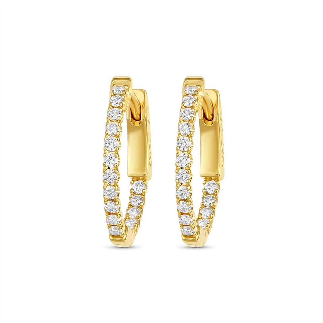 Earrings Earrings in Yellow Gold containing Diamond 463513