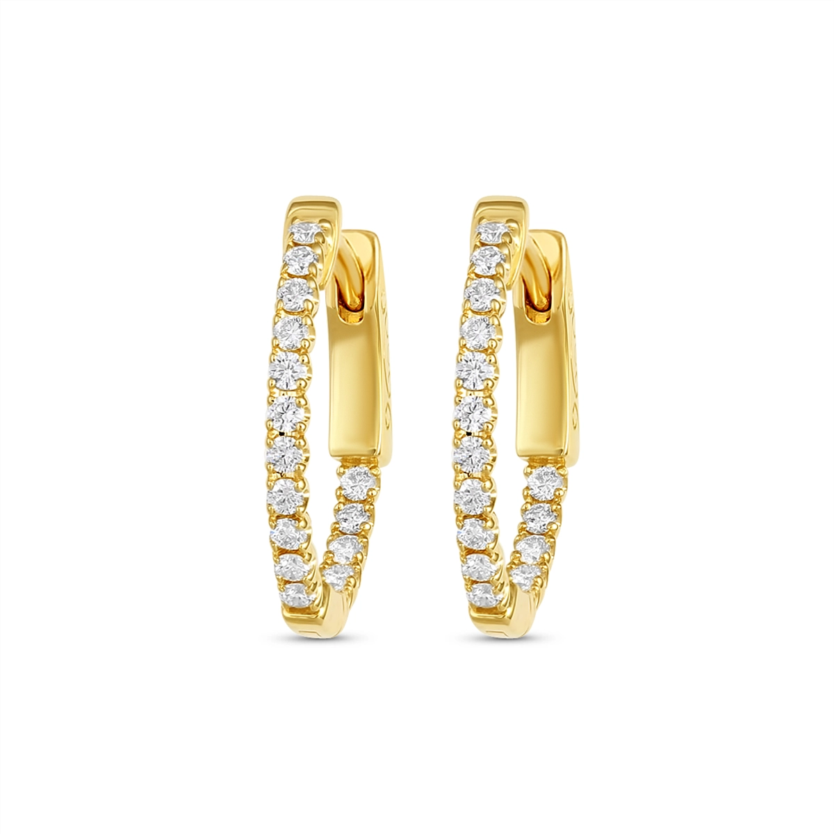 Earrings Earrings in Yellow Gold containing Diamond 463513