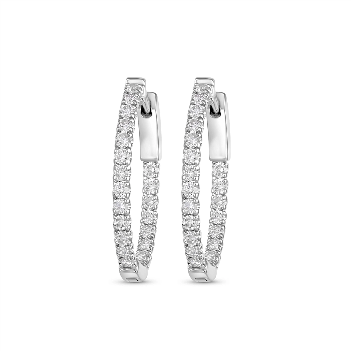 Earrings Earrings in White Gold containing Diamond 463514