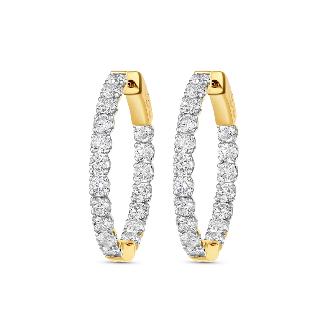 Earrings Earrings in Yellow Gold containing Diamond 463517
