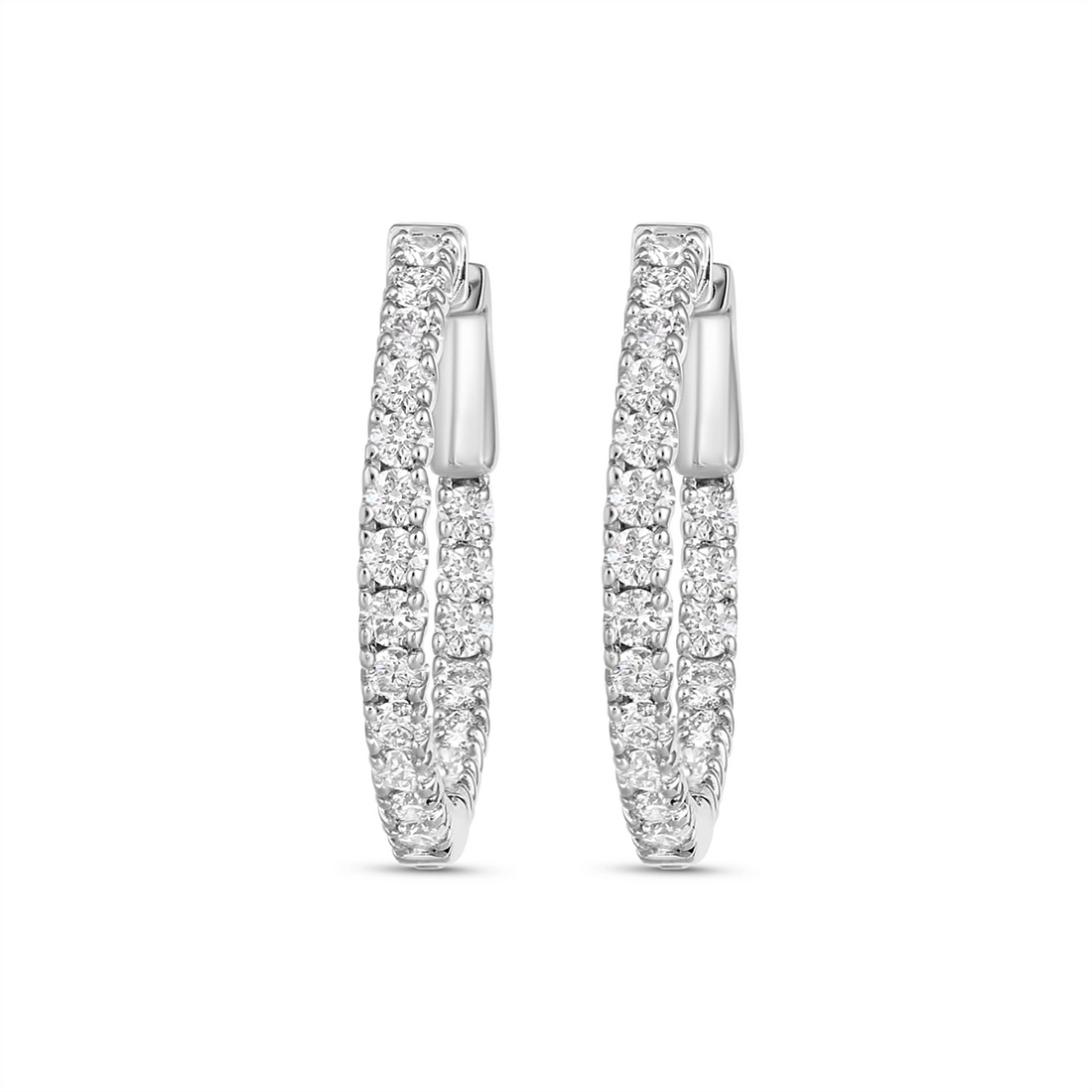 Earrings Earrings in White Gold containing Diamond 463518