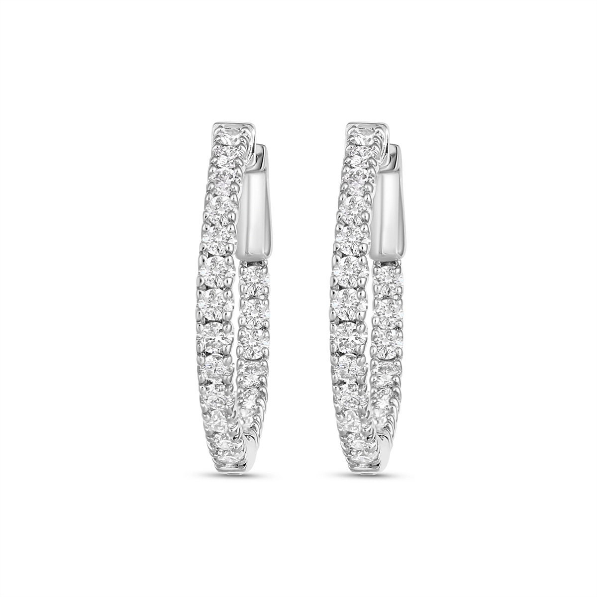 Earrings Earrings in White Gold containing Diamond 463518
