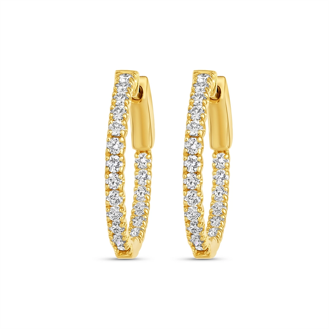 Earrings Earrings in Yellow Gold containing Diamond 463519