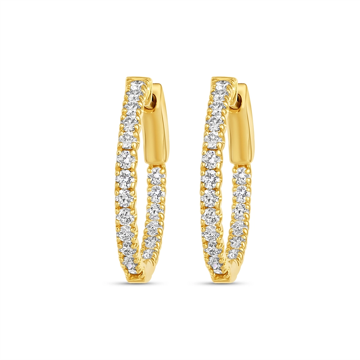 Earrings Earrings in Yellow Gold containing Diamond 463519