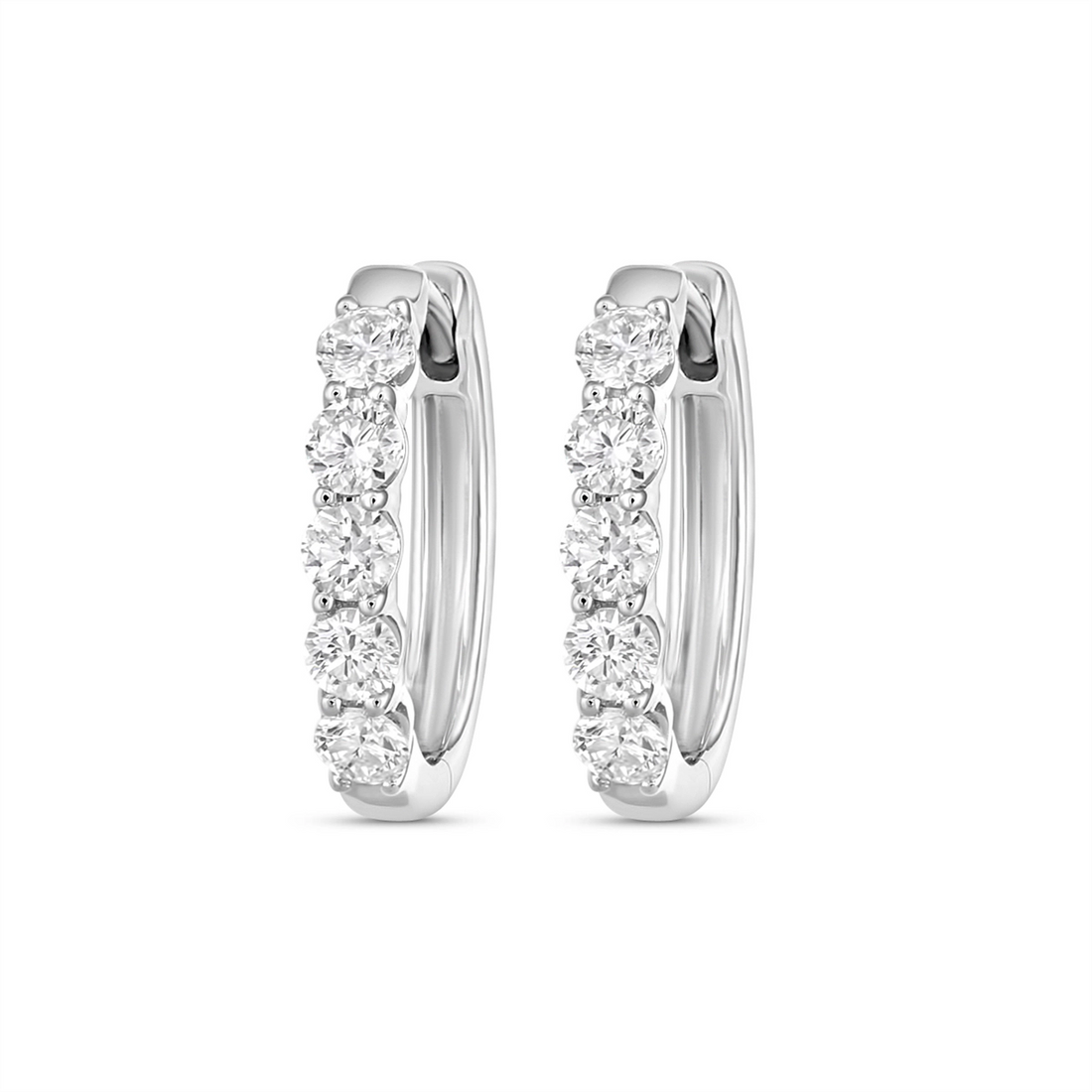 Earrings Earrings in White Gold containing Diamond 463520