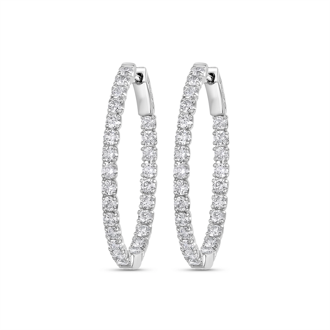 Earrings Earrings in White Gold containing Diamond 463521