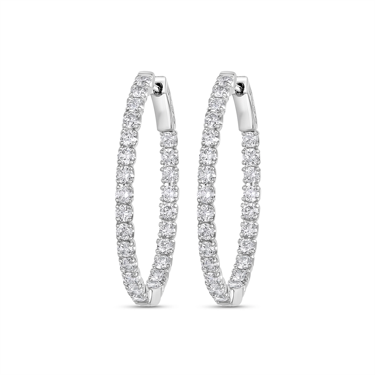 Earrings Earrings in White Gold containing Diamond 463521