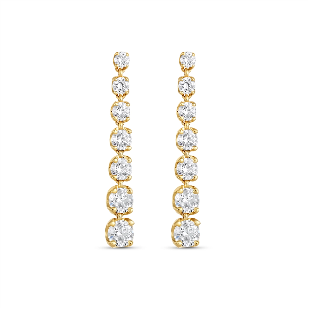 Earrings Earrings in Yellow Gold containing Diamond 463522