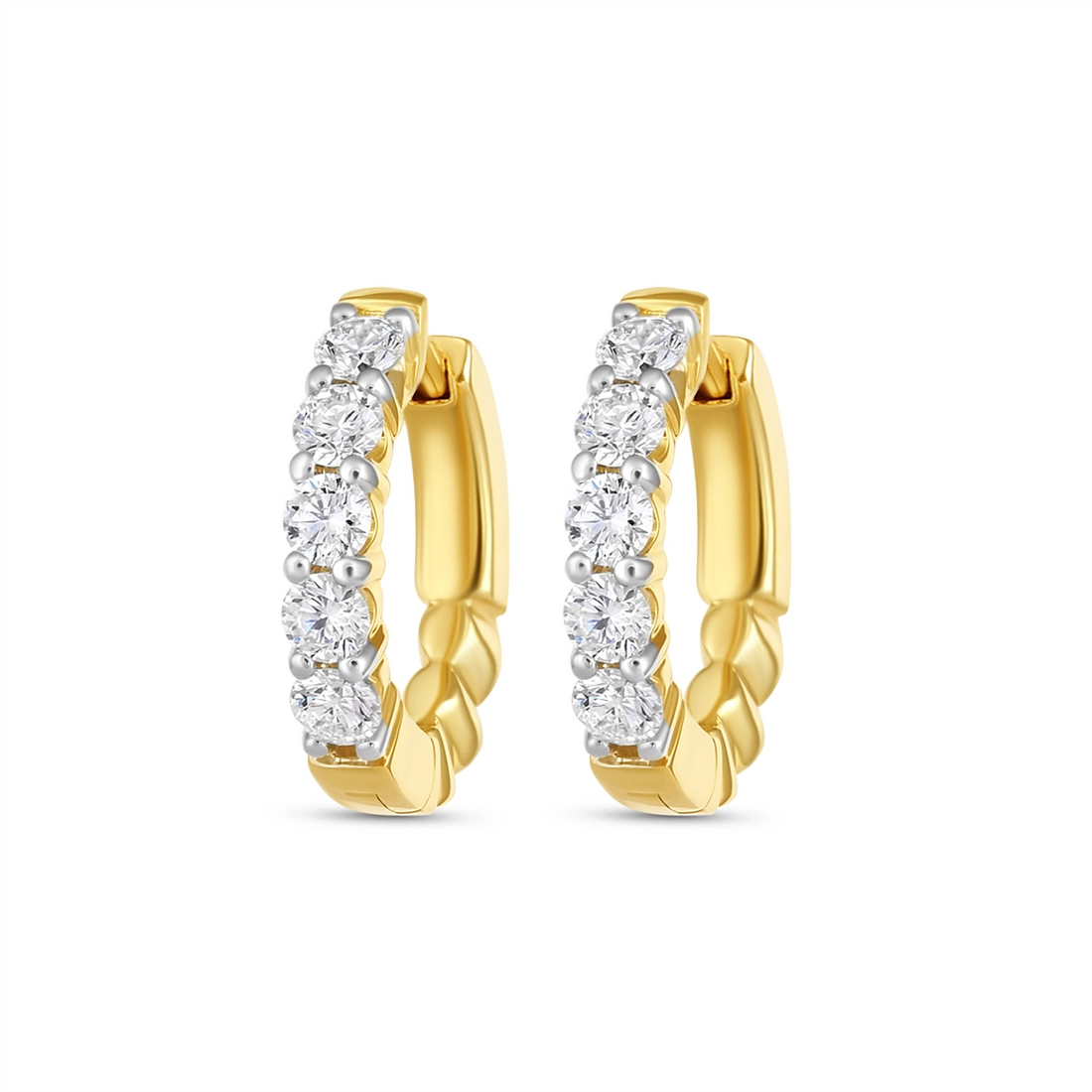 Earrings Earrings in Yellow Gold containing Diamond 463523