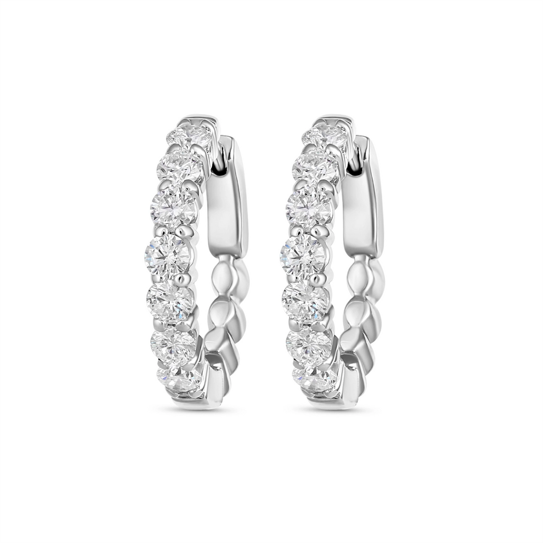 Earrings Earrings in White Gold containing Diamond 463524