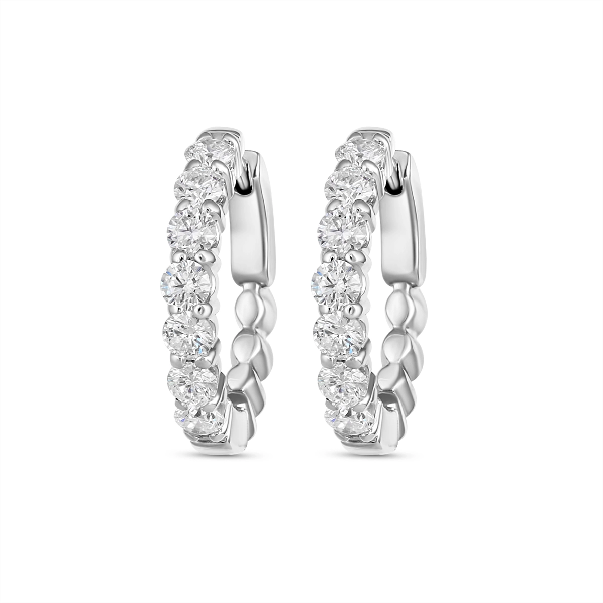Earrings Earrings in White Gold containing Diamond 463524