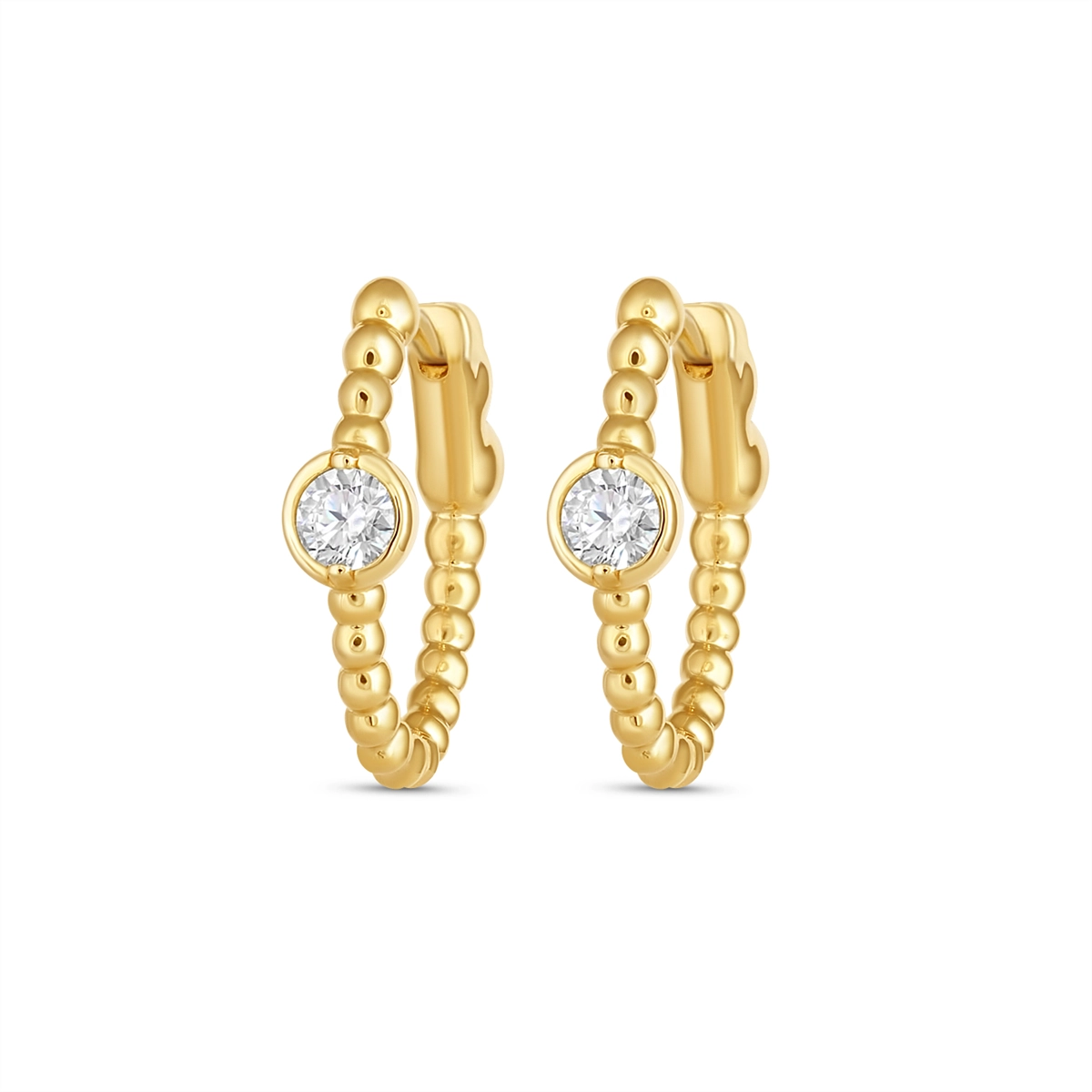 Earrings Earrings in Yellow Gold containing Diamond 463531