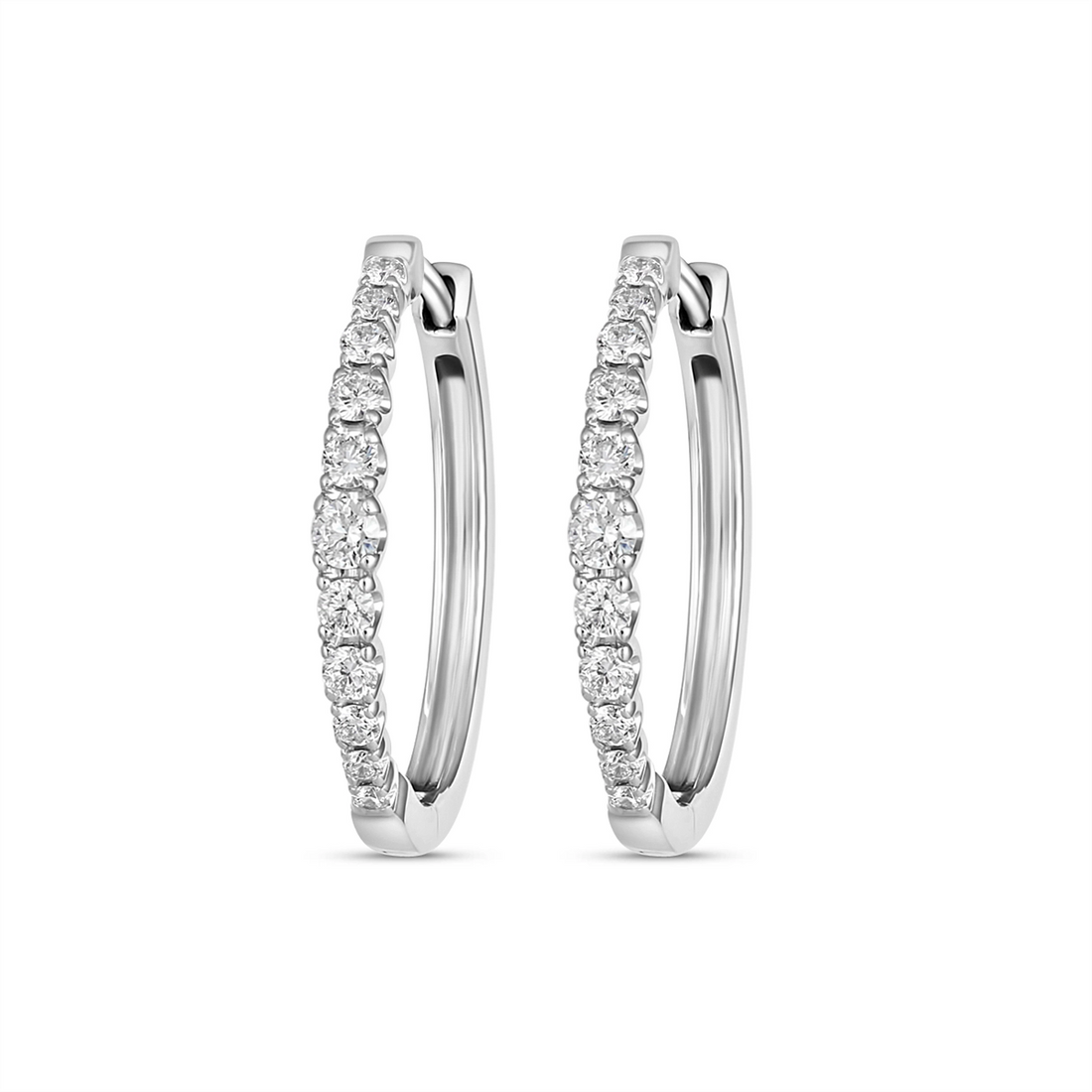 Earrings Earrings in White Gold containing Diamond 463532