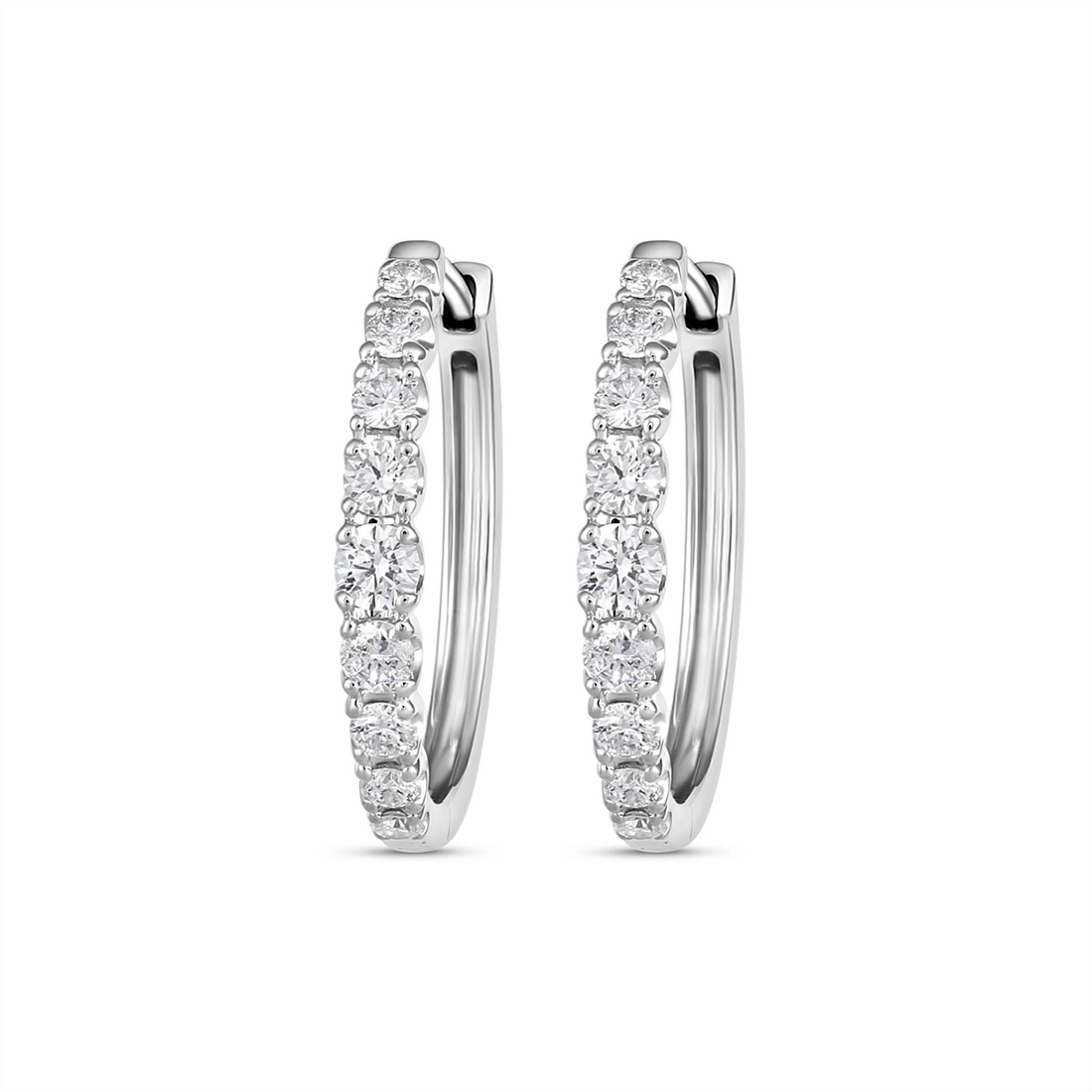 Earrings Earrings in White Gold containing Diamond 463533