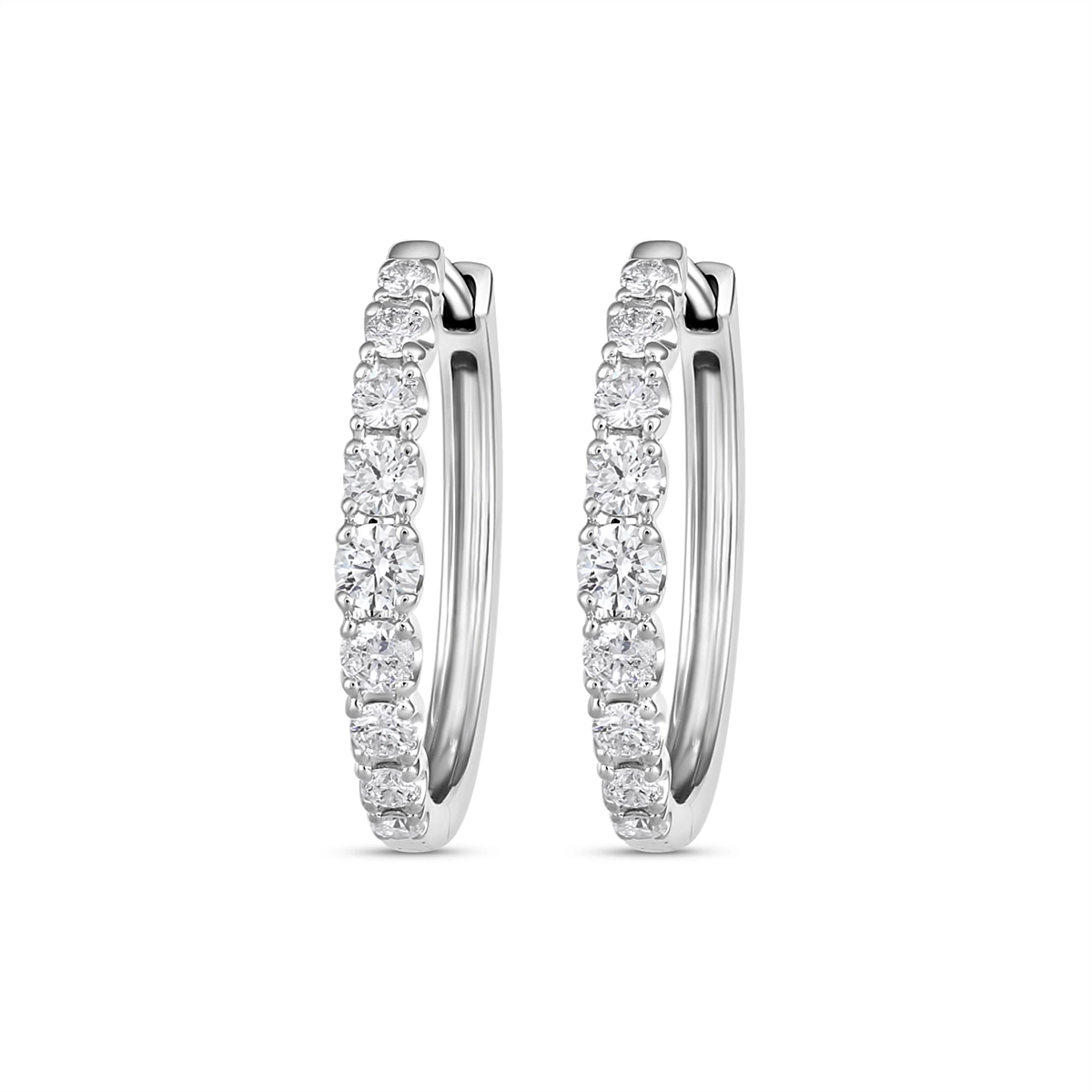 Earrings Earrings in White Gold containing Diamond 463533