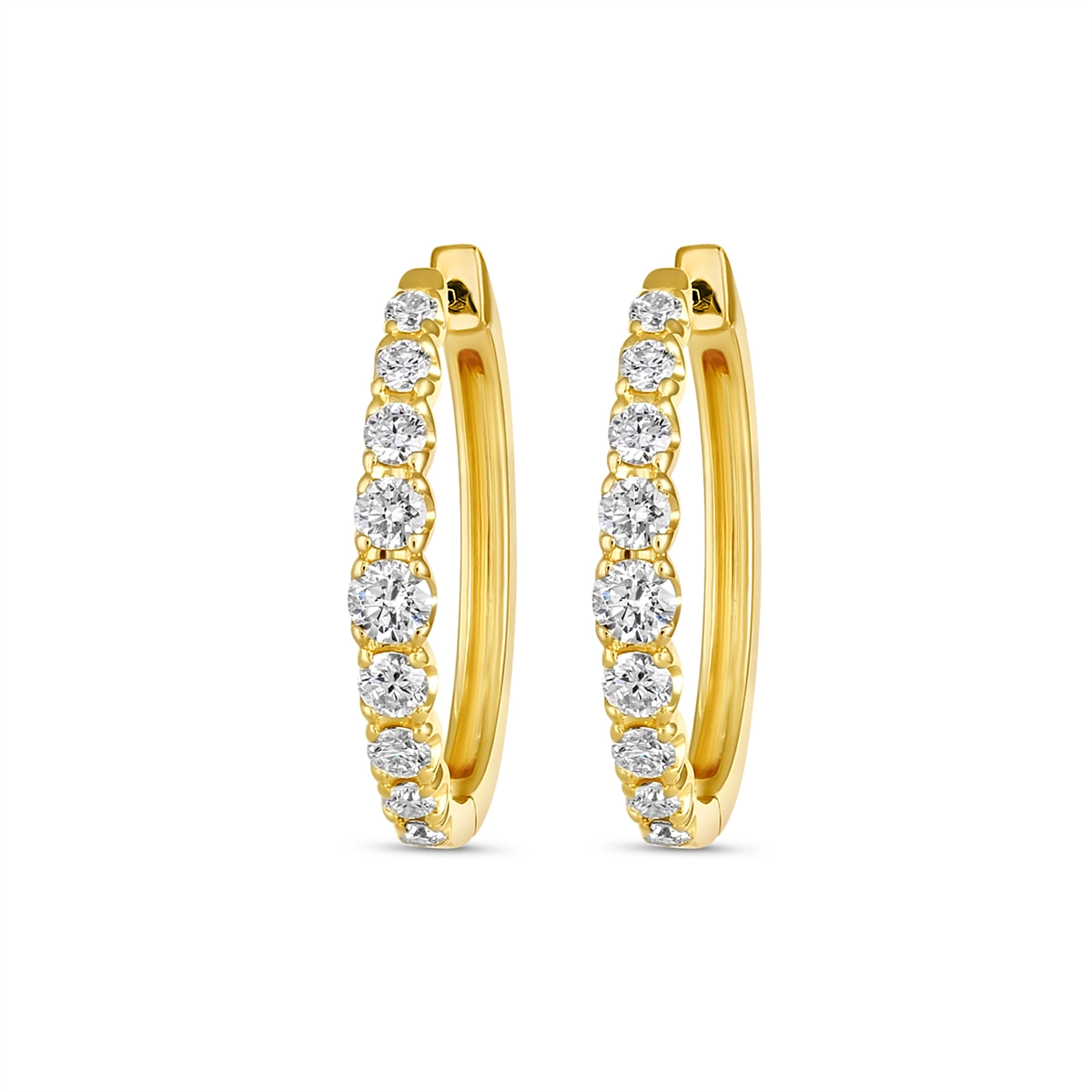 Earrings Earrings in Yellow Gold containing Diamond 463534