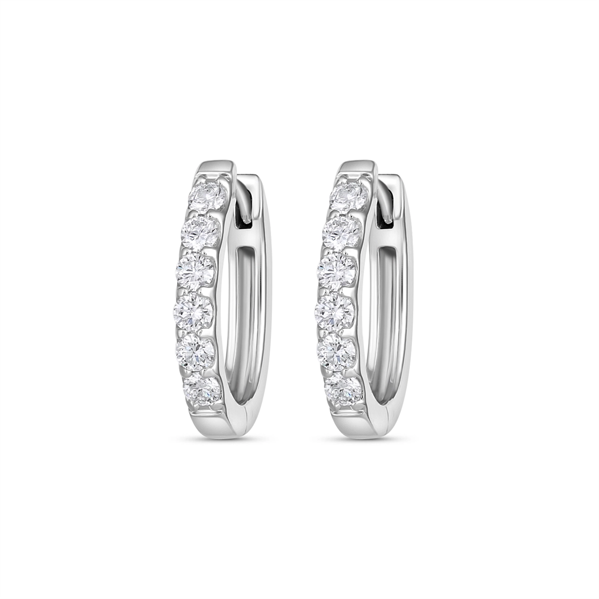 Earrings Earrings in White Gold containing Diamond 463536