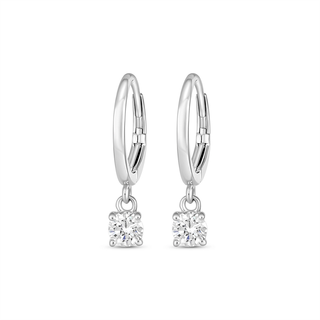 Earrings Earrings in White Gold containing Diamond 463537