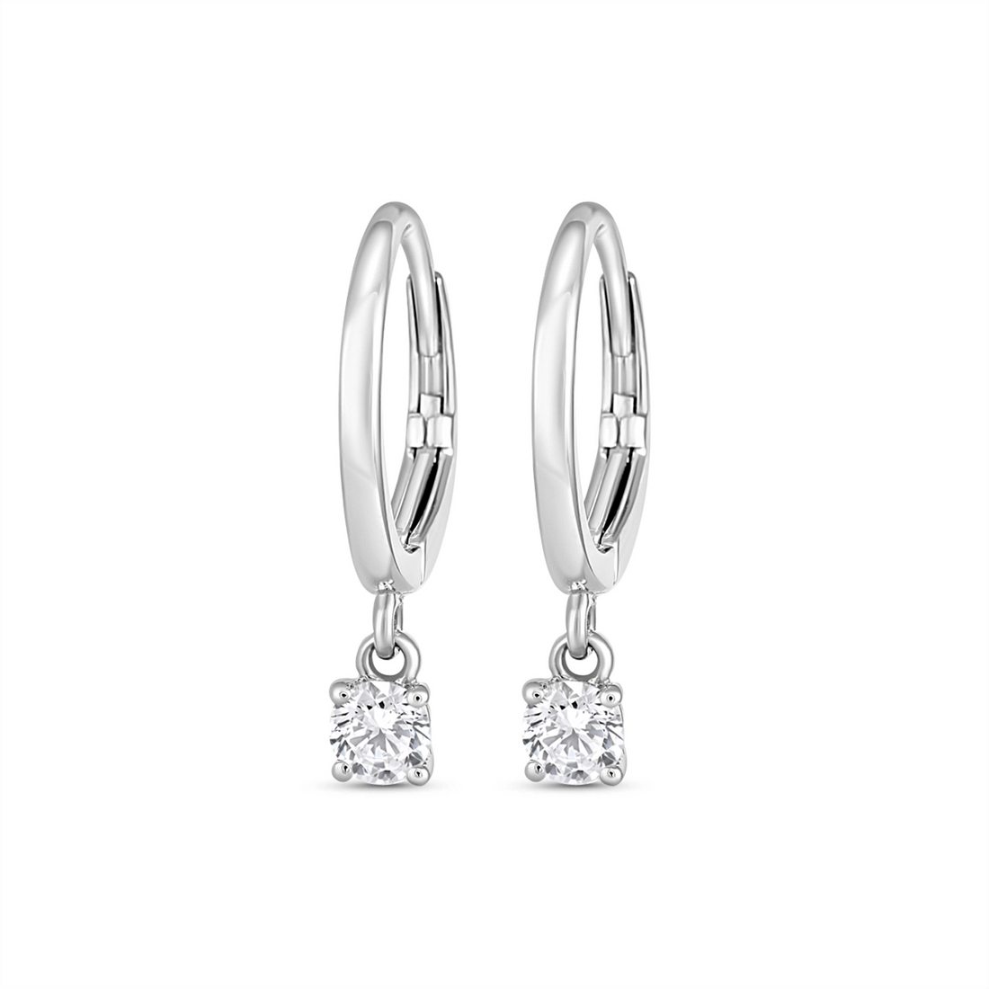 Earrings Earrings in White Gold containing Diamond 463538
