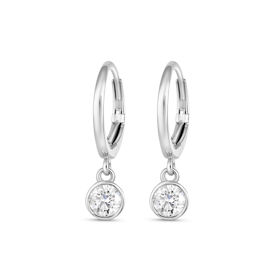 Earrings Earrings in White Gold containing Diamond 463539