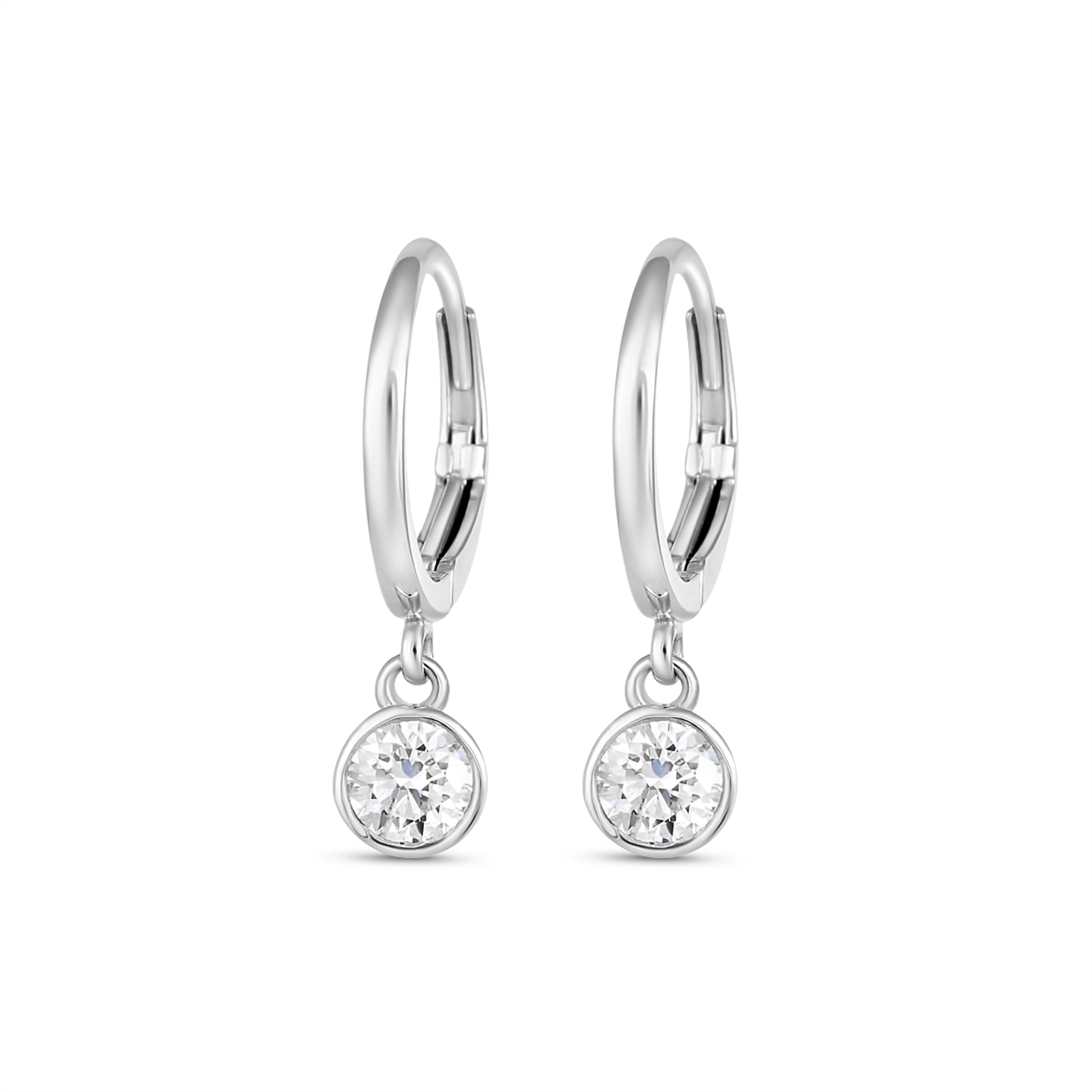 Earrings Earrings in White Gold containing Diamond 463539