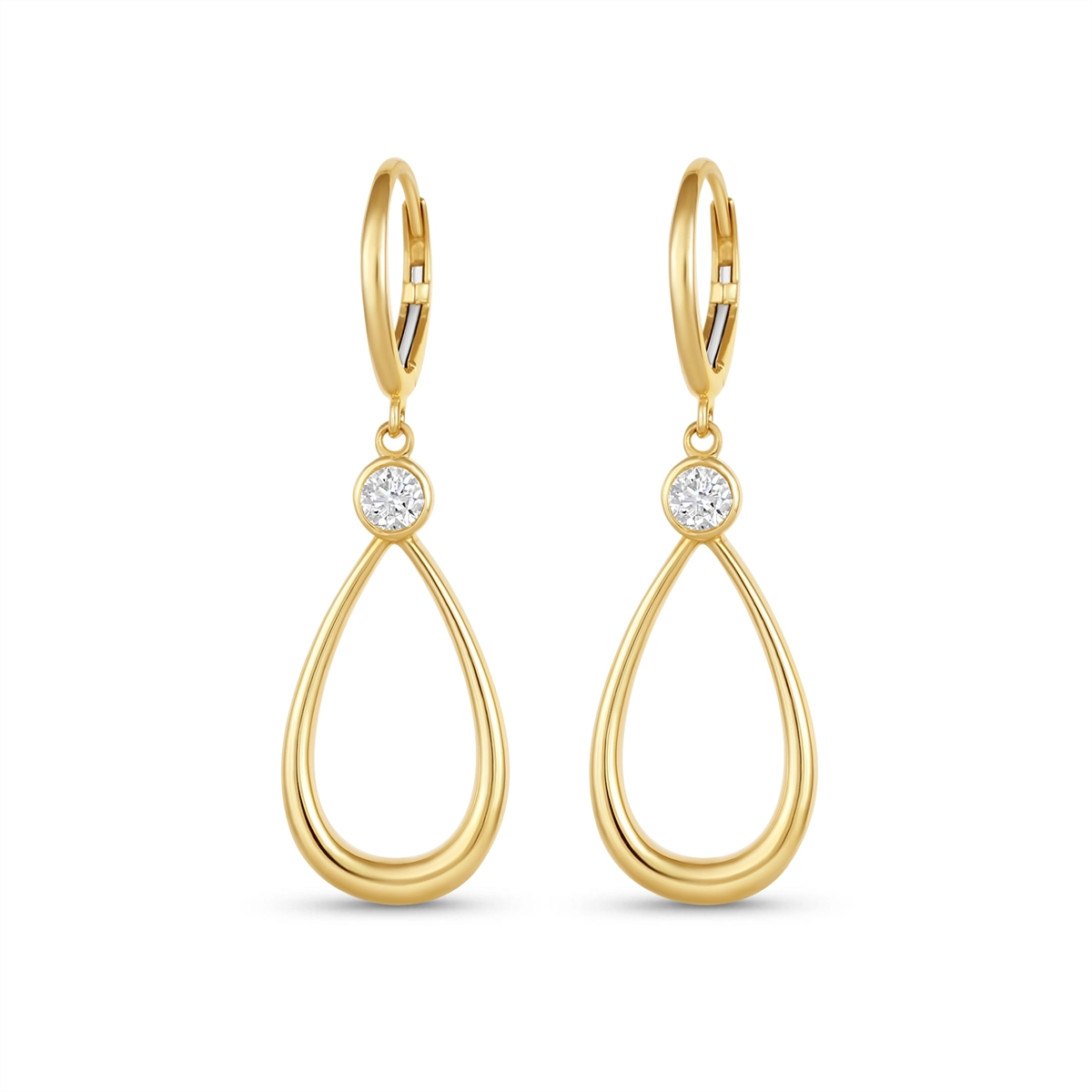 Earrings Earrings in Yellow Gold containing Diamond 463542