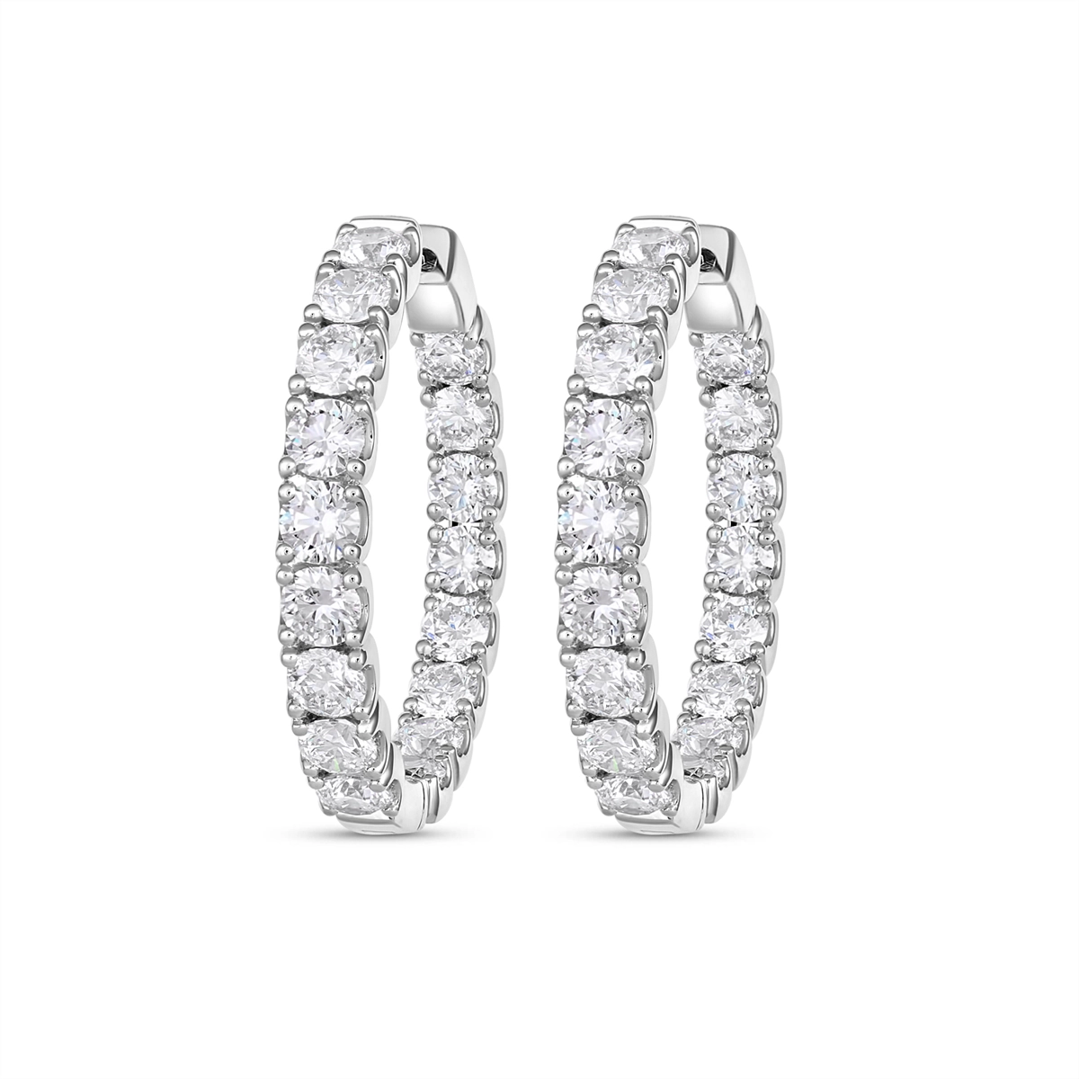 Earrings Earrings in White Gold containing Diamond 463553