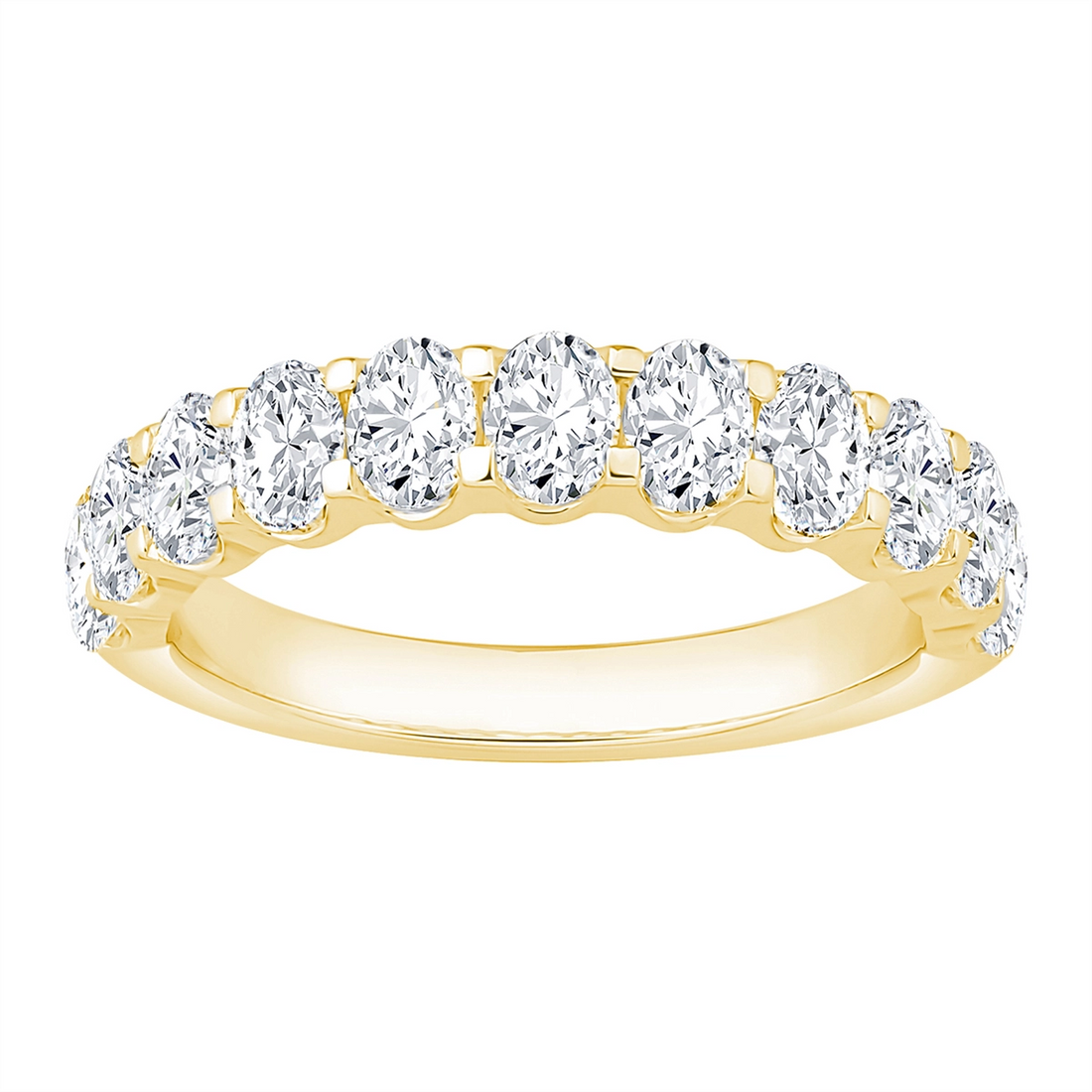 Wedding Bands Wedding Rings in Yellow Gold containing Diamond 463591