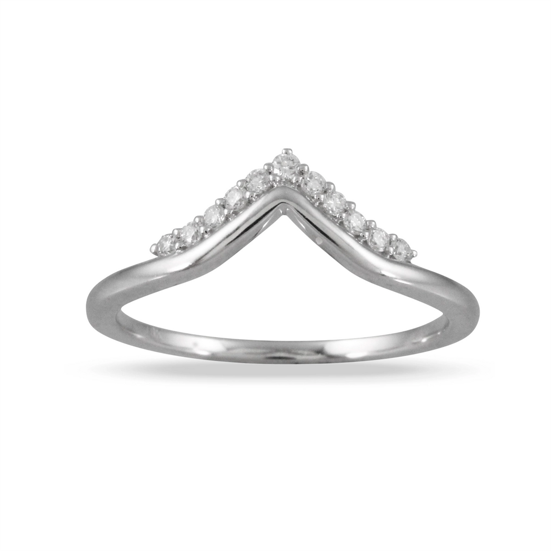Little Bird Wedding Rings in White Gold containing Diamond LBB568-W