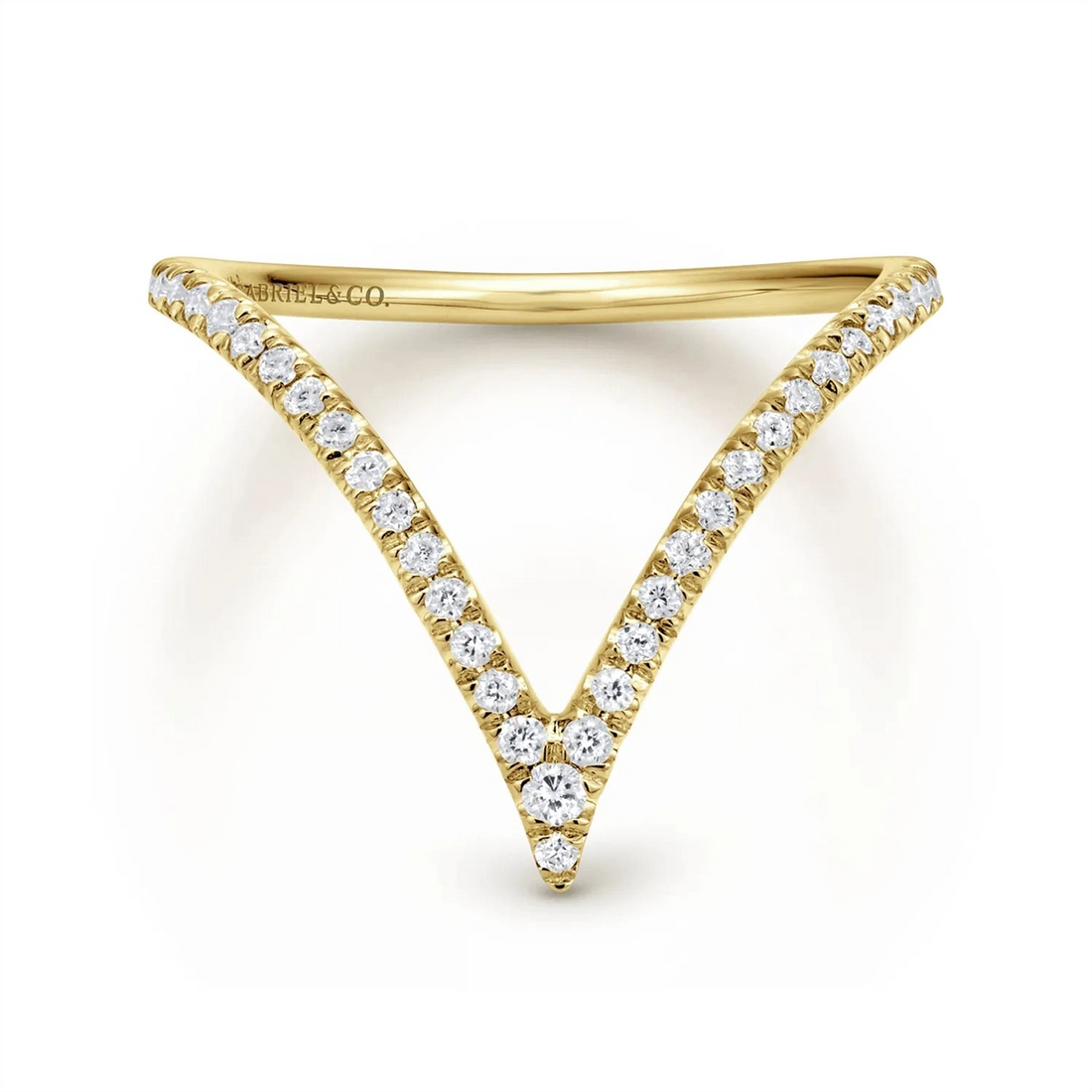 Gabriel & Co Rings in Yellow Gold containing Diamond LR50665Y45JJ