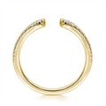 Gabriel & Co Wedding Rings in Yellow Gold containing Diamond LR52544Y45JJ