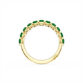Tacori Rings in Yellow Gold containing Emerald 417 Y 6.5 EM 1/2