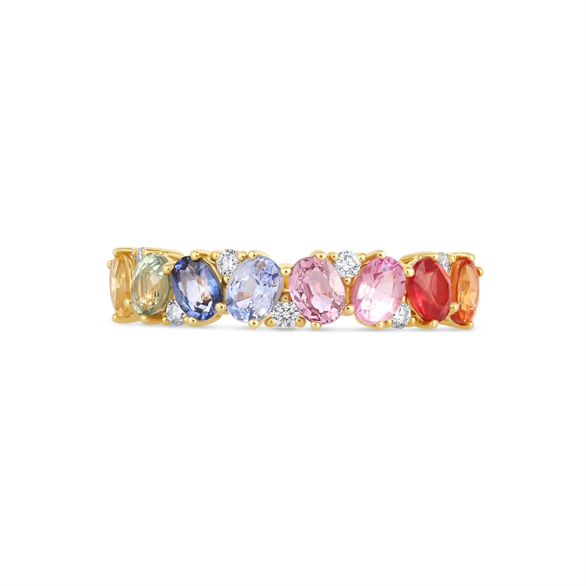 Rings Rings in Yellow Gold containing Other, Multi-gemstone, Diamond, Sapphire 463654