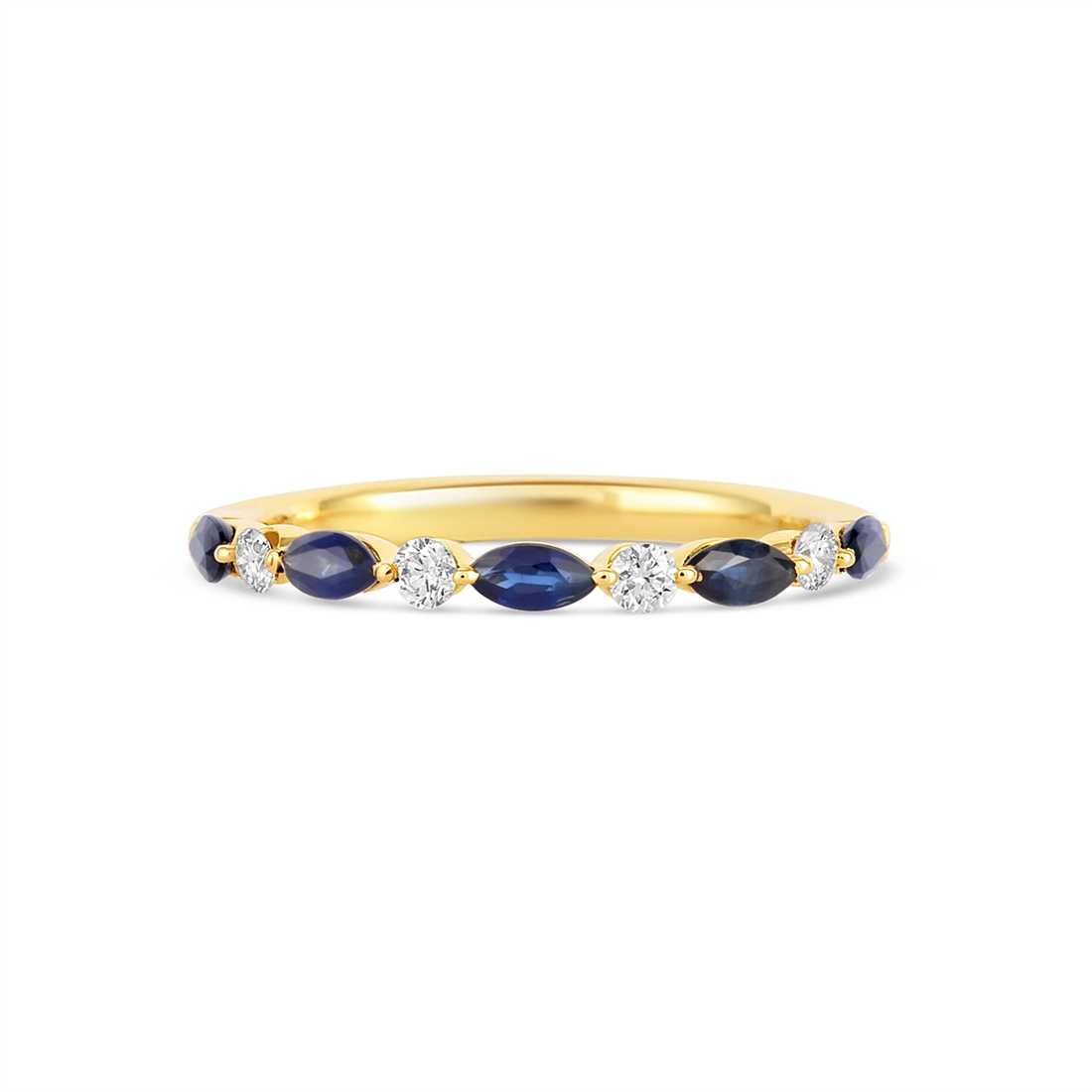 Rings Rings in Yellow Gold containing Multi-gemstone, Diamond, Sapphire 463659