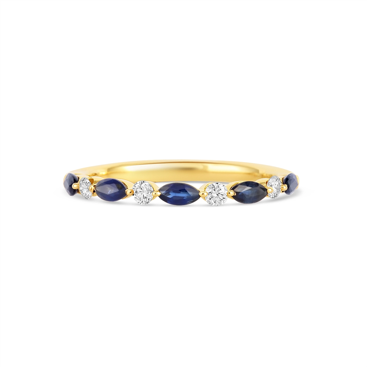 Rings Rings in Yellow Gold containing Multi-gemstone, Diamond, Sapphire 463659
