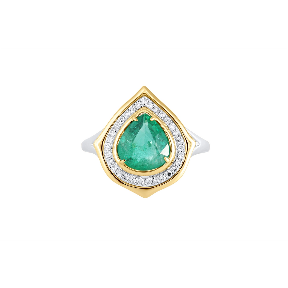 Rings Rings in Yellow Gold containing Multi-gemstone, Diamond, Emerald 463662